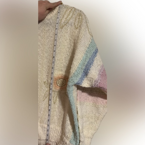 Vintage 20 ANS by Mariea Kim 80s cottagecore pastel beading mixed media - Picture 8 of 15